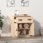 vidaXL Credenza 65,5x40x75 cm in Legno Massello di Pino vidaXL Credenza 65,5x40x75 cm in Legno Massello di Pino