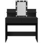 vidaXL Toeletta con LED Nero 100x40x130 cm vidaXL Toeletta con LED Nero 100x40x130 cm