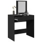 vidaXL Toeletta con Specchio Nero 73x46,5x120 cm vidaXL Toeletta con Specchio Nero 73x46,5x120 cm