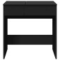 vidaXL Toeletta con Specchio Nero 73x46,5x120 cm vidaXL Toeletta con Specchio Nero 73x46,5x120 cm