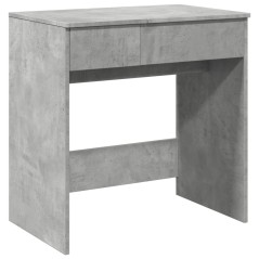 vidaXL Toeletta con Specchio Grigio Cemento 73x46,5x120 cm