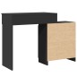 vidaXL Toeletta con LED Nera 115x37x110,5 cm vidaXL Toeletta con LED Nera 115x37x110,5 cm