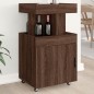 vidaXL Carrello Bar Rovere Marrone 50x41x89 cm in Legno Multistrato vidaXL Carrello Bar Rovere Marrone 50x41x89 cm in Legno Multistrato