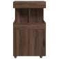 vidaXL Carrello Bar Rovere Marrone 50x41x89 cm in Legno Multistrato vidaXL Carrello Bar Rovere Marrone 50x41x89 cm in Legno Multistrato