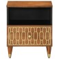 vidaXL Comodini 2pz 40x33x46 cm in Legno Massello di Mango