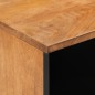 vidaXL Comodini 2pz 40x33x46 cm in Legno Massello di Mango