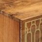 vidaXL Credenze 2 pz 60x33x75 cm in Legno Massello di Mango vidaXL Credenze 2 pz 60x33x75 cm in Legno Massello di Mango