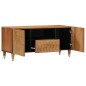 vidaXL Mobile Porta TV 105x33x46cm in Legno Massello di Mango