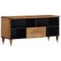vidaXL Mobile Porta TV 100x33x46 cm in Legno Massello di Mango vidaXL Mobile Porta TV 100x33x46 cm in Legno Massello di Mango
