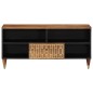 vidaXL Mobile Porta TV 100x33x46 cm in Legno Massello di Mango vidaXL Mobile Porta TV 100x33x46 cm in Legno Massello di Mango