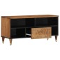 vidaXL Mobile Porta TV 100x33x46 cm in Legno Massello di Mango vidaXL Mobile Porta TV 100x33x46 cm in Legno Massello di Mango
