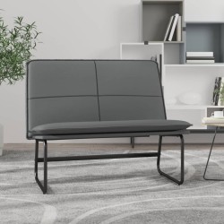 Panca Grigia 100x75x76 cm in Similpelle