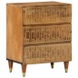 vidaXL Comodino 50x33x62 cm in Legno Massello di Mango vidaXL Comodino 50x33x62 cm in Legno Massello di Mango