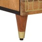 vidaXL Comodino 50x33x62 cm in Legno Massello di Mango vidaXL Comodino 50x33x62 cm in Legno Massello di Mango
