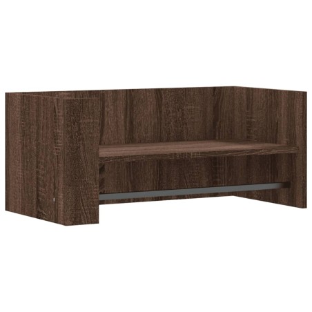 vidaXL Mensola a Muro Rovere Marrone 70,5x35x30,5 cm Legno Multistrato