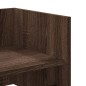 vidaXL Mensola a Muro Rovere Marrone 70,5x35x30,5 cm Legno Multistrato vidaXL Mensola a Muro Rovere Marrone 70,5x35x30,5 cm Legno Multistrato