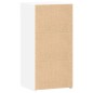 vidaXL Credenza Bianca 45x42,5x93 cm in Legno Multistrato vidaXL Credenza Bianca 45x42,5x93 cm in Legno Multistrato