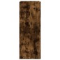 vidaXL Scarpiera Rovere Fumo 74,5x37,5x100 cm in Legno Multistrato