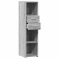 vidaXL Credenza Grigio Sonoma 30x42,5x124 cm in Legno Multistrato vidaXL Credenza Grigio Sonoma 30x42,5x124 cm in Legno Multistrato