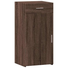 vidaXL Credenza Rovere Marrone 45x42,5x93 cm in Legno Multistrato