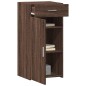 vidaXL Credenza Rovere Marrone 45x42,5x93 cm in Legno Multistrato vidaXL Credenza Rovere Marrone 45x42,5x93 cm in Legno Multistrato