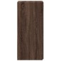 vidaXL Credenza Rovere Marrone 45x42,5x93 cm in Legno Multistrato vidaXL Credenza Rovere Marrone 45x42,5x93 cm in Legno Multistrato