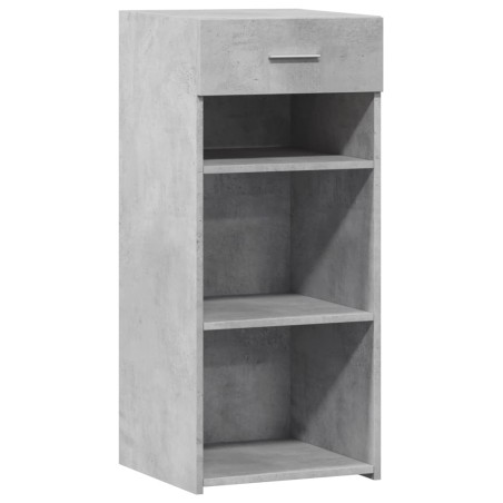 vidaXL Credenza Grigio Cemento 40x42,5x93 cm in Legno Multistrato