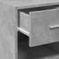vidaXL Credenza Grigio Cemento 40x42,5x93 cm in Legno Multistrato vidaXL Credenza Grigio Cemento 40x42,5x93 cm in Legno Multistrato