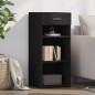 vidaXL Credenza Nera 40x42,5x93 in Legno Multistrato vidaXL Credenza Nera 40x42,5x93 in Legno Multistrato