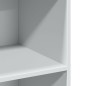 vidaXL Credenza Bianca 70x41x124 cm in Legno Multistrato vidaXL Credenza Bianca 70x41x124 cm in Legno Multistrato