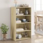 vidaXL Credenza Rovere Sonoma 70x41x124 cm in Legno Multistrato vidaXL Credenza Rovere Sonoma 70x41x124 cm in Legno Multistrato