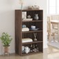 vidaXL Credenza Rovere Marrone 70x41x124 cm in Legno Multistrato vidaXL Credenza Rovere Marrone 70x41x124 cm in Legno Multistrato