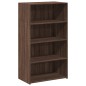 vidaXL Credenza Rovere Marrone 70x41x124 cm in Legno Multistrato vidaXL Credenza Rovere Marrone 70x41x124 cm in Legno Multistrato