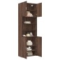 vidaXL Credenza Rovere Marrone 80x42,5x249 cm in Legno Multistrato vidaXL Credenza Rovere Marrone 80x42,5x249 cm in Legno Multistrato