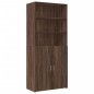 vidaXL Credenza Rovere Marrone 80x42,5x249 cm in Legno Multistrato vidaXL Credenza Rovere Marrone 80x42,5x249 cm in Legno Multistrato