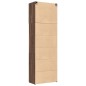 vidaXL Credenza Rovere Marrone 80x42,5x249 cm in Legno Multistrato vidaXL Credenza Rovere Marrone 80x42,5x249 cm in Legno Multistrato