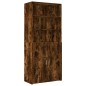 vidaXL Credenza Rovere Fumo 80x42,5x249 cm in Legno Multistrato vidaXL Credenza Rovere Fumo 80x42,5x249 cm in Legno Multistrato