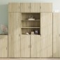 vidaXL Credenza Rovere Sonoma 80x42,5x185 cm in Legno Multistrato vidaXL Credenza Rovere Sonoma 80x42,5x185 cm in Legno Multistrato