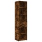 vidaXL Credenza Rovere Fumo 45x42,5x185 cm in Legno Multistrato vidaXL Credenza Rovere Fumo 45x42,5x185 cm in Legno Multistrato