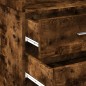 vidaXL Credenza Rovere Fumo 45x42,5x185 cm in Legno Multistrato vidaXL Credenza Rovere Fumo 45x42,5x185 cm in Legno Multistrato