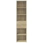 vidaXL Credenza Rovere Sonoma 45x42,5x185 cm in Legno Multistrato vidaXL Credenza Rovere Sonoma 45x42,5x185 cm in Legno Multistrato