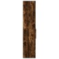 vidaXL Credenza Rovere Fumo 50x42,5x185 cm in Legno Multistrato vidaXL Credenza Rovere Fumo 50x42,5x185 cm in Legno Multistrato