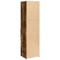 vidaXL Credenza Rovere Fumo 50x42,5x185 cm in Legno Multistrato vidaXL Credenza Rovere Fumo 50x42,5x185 cm in Legno Multistrato