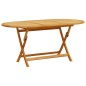 vidaXL Set Pranzo da Giardino 7pz Legno Massello di Acacia e Textilene vidaXL Set Pranzo da Giardino 7pz Legno Massello di Acacia e Textilene