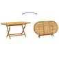 vidaXL Set Pranzo da Giardino 7pz Legno Massello di Acacia e Textilene vidaXL Set Pranzo da Giardino 7pz Legno Massello di Acacia e Textilene