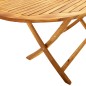 vidaXL Set Pranzo da Giardino 7pz Legno Massello di Acacia e Textilene vidaXL Set Pranzo da Giardino 7pz Legno Massello di Acacia e Textilene