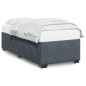 vidaXL Giroletto senza Materasso Grigio Scuro 80x200 cm Velluto vidaXL Giroletto senza Materasso Grigio Scuro 80x200 cm Velluto