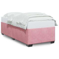 vidaXL Giroletto Rosa 90x200 cm in Velluto