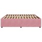 vidaXL Giroletto Rosa 180x200 cm in Velluto vidaXL Giroletto Rosa 180x200 cm in Velluto