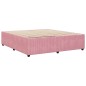 vidaXL Giroletto Rosa 180x200 cm in Velluto vidaXL Giroletto Rosa 180x200 cm in Velluto